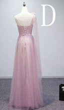 Load image into Gallery viewer, hot sale 2019 blush tulle ball gown classy women elegant dress sexy party bridesmaid pageant dresses for wedding occasions H3439 - Ole Misc.