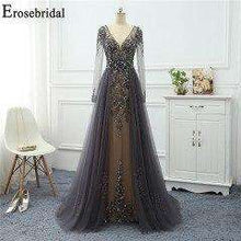 Load image into Gallery viewer, Erosebridal Beaded Dress Elegant Evening Dress Long 2019 Sleeveless Long Formal Dress Evening Gown for Women - Ole Misc.