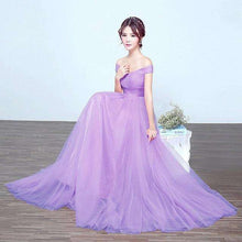 Load image into Gallery viewer, Beauty Emily Elegant Backless Long Royal Blue Evening Dresses 2019  Lace Up Party Maxi Dress Formal Prom Party Dresses - Ole Misc.