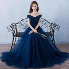 Load image into Gallery viewer, Beauty Emily Elegant Backless Long Royal Blue Evening Dresses 2019  Lace Up Party Maxi Dress Formal Prom Party Dresses - Ole Misc.