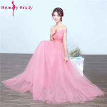 Load image into Gallery viewer, Beauty Emily Elegant Backless Long Royal Blue Evening Dresses 2019  Lace Up Party Maxi Dress Formal Prom Party Dresses - Ole Misc.
