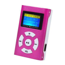 Load image into Gallery viewer, Hot Sale USB Mini MP3 Player LCD Screen Support 32GB Micro SD TF Card Slot Digital mp3 music player Earphone&amp;Mini USB - Ole Misc.