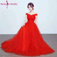 Load image into Gallery viewer, Beauty Emily Elegant Backless Long Royal Blue Evening Dresses 2019  Lace Up Party Maxi Dress Formal Prom Party Dresses - Ole Misc.