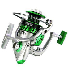 Load image into Gallery viewer, NEWEST 12BB Ball Bearings Spinning Fishing Reel GL 5.5:1 Right/Left Metal Spool Fishing Tackle - Ole Misc.