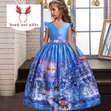 Load image into Gallery viewer, Girl Dresses for Weddings Pageant Dresses for Kids Prom Dress up for the Holy Communion Dresses for Girls Lace Pearls - Ole Misc.