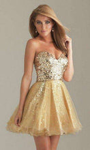 Load image into Gallery viewer, free shipping 2018 new design vestidos Paillette sexy beading sexy short Prom Formal Party Pageant Graduation Bridesmaid Dresses - Ole Misc.